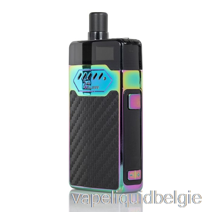 Vape Vloeistof Hellvape Grimm 30w Pod-systeem Regenboog Koolstofvezel